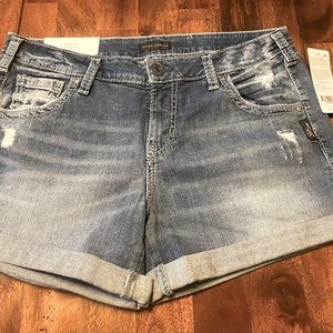 Silver Jeans Co, Boyfriend Short, Mid Rise